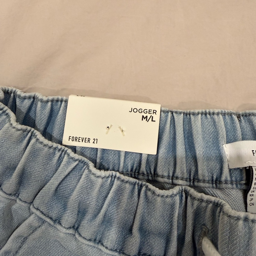 Forever 21 Women’s Denim Joggers - Picture 16 of 16